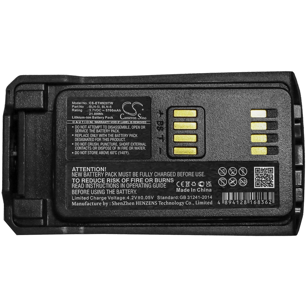Batterij voor tweerichtingsradio Nokia THR9