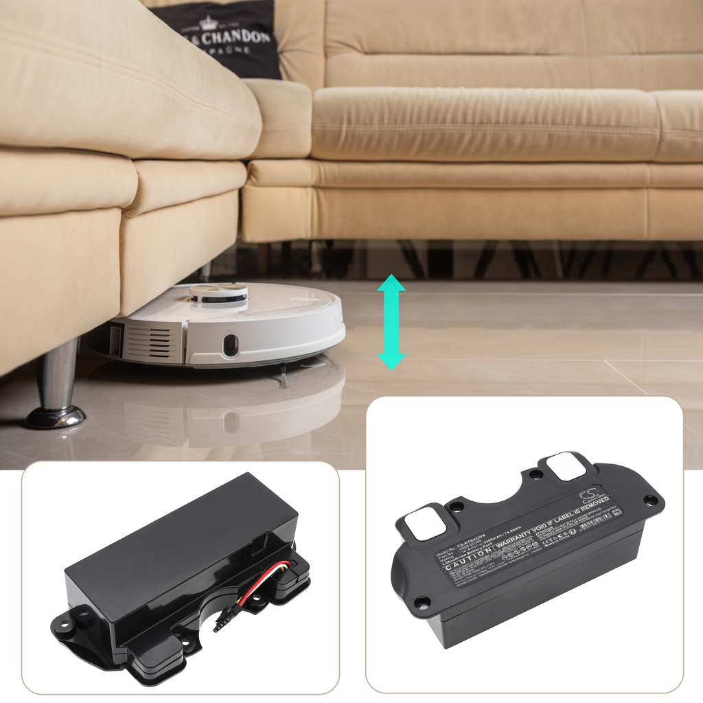 Batterijen voor stofzuigers Eta CS-ETN422VX