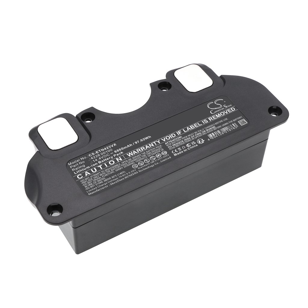 Batterijen voor stofzuigers Eta CS-ETN423VX