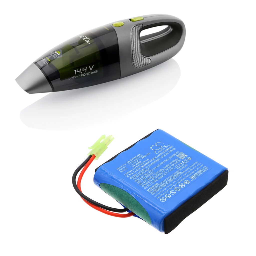 Batterijen voor stofzuigers Eta CS-ETV544VX