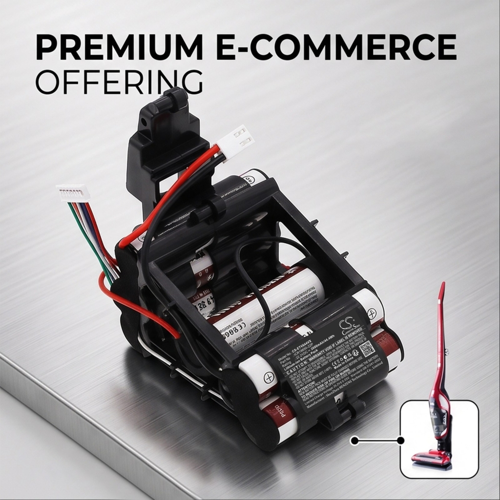 Battery compatible with Eta CS-ETV644VX