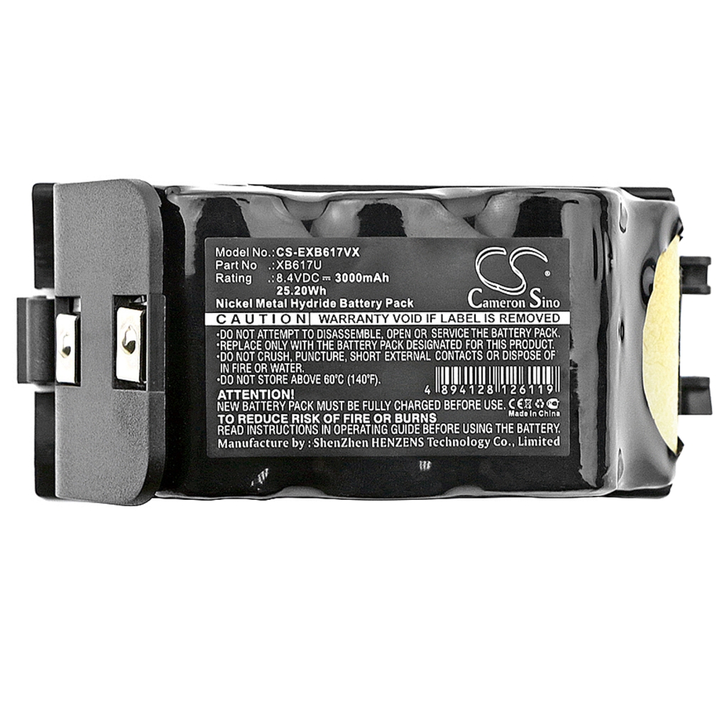 Compatibele batterijvervanging voor Shark XB617U