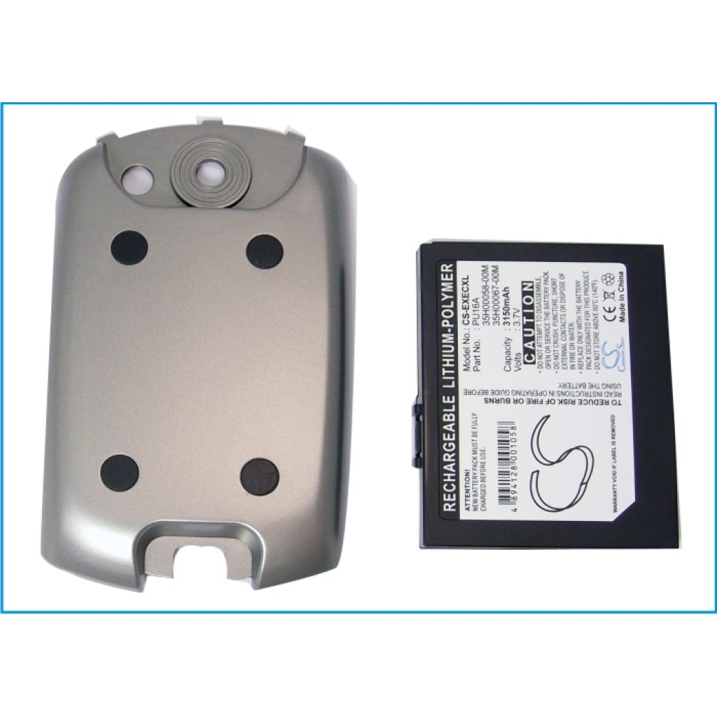 Battery compatible with Vodafone HTC E-Plus O2 Orange T-Mobile DOPOD ERA Grundig i-Mate Qtek CS-EXECXL
