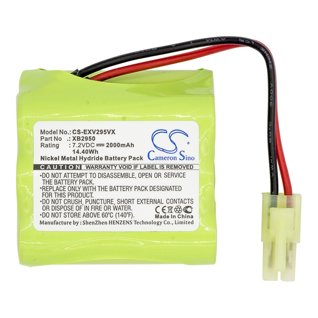 Compatibele batterijvervanging voor Euro Pro XB2950