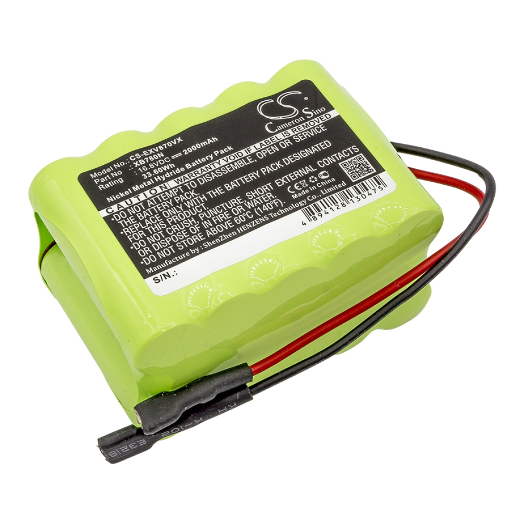 Compatibele batterijvervanging voor Shark XB780N