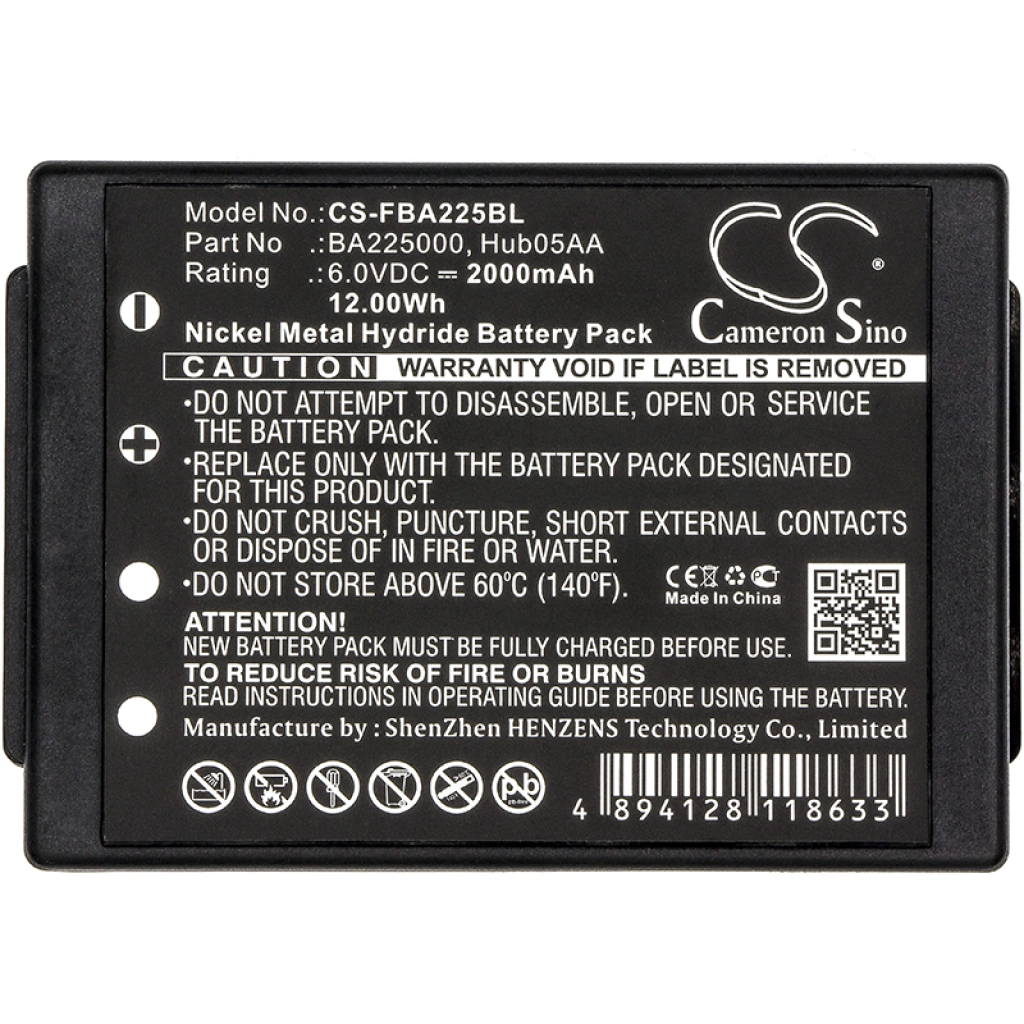 Batterijen Vervangt BA209000