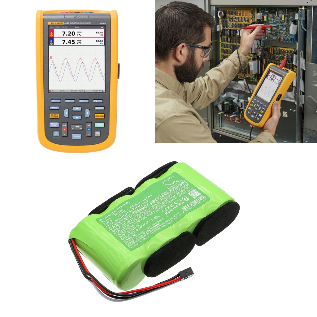 Batterij voor elektrisch gereedschap Fluke CS-FBP123SL