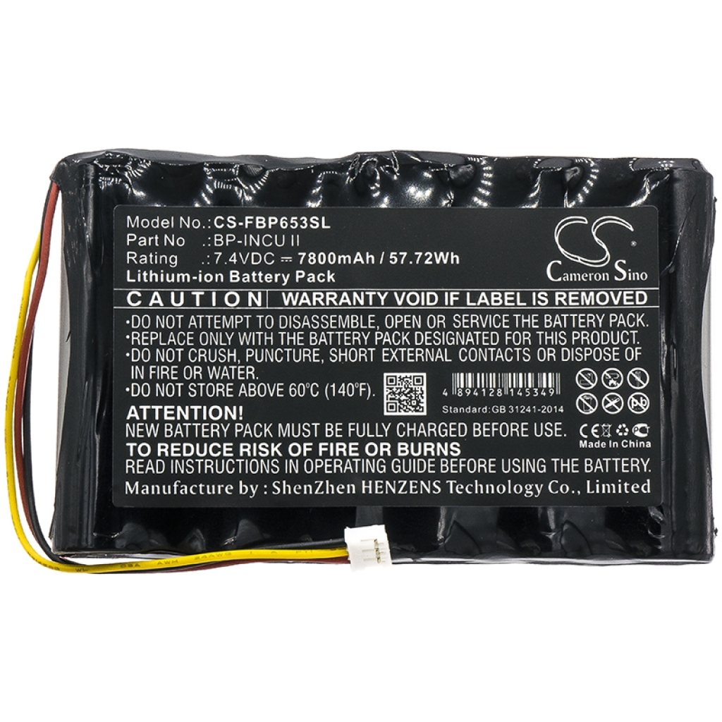 Batterijen Vervangt BP-INCU II