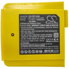 Compatibele batterijvervanging voor Fluke BP7440,DTX-LION