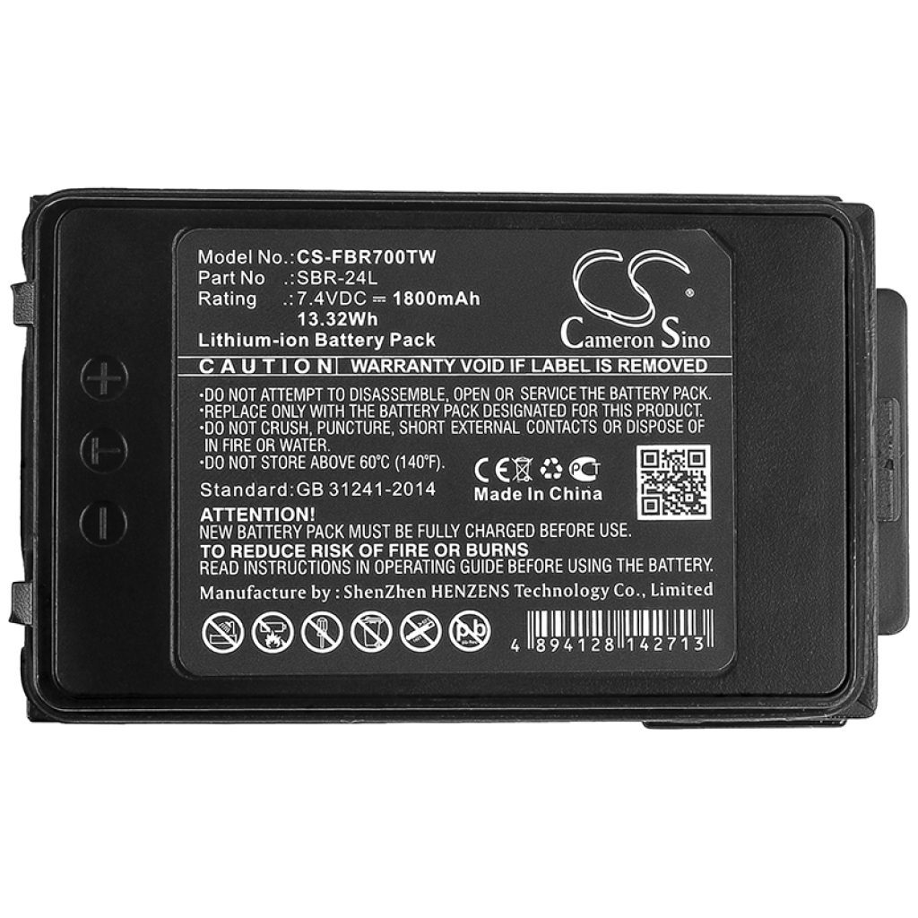 Batterijen Batterij voor tweerichtingsradio CS-FBR700TW