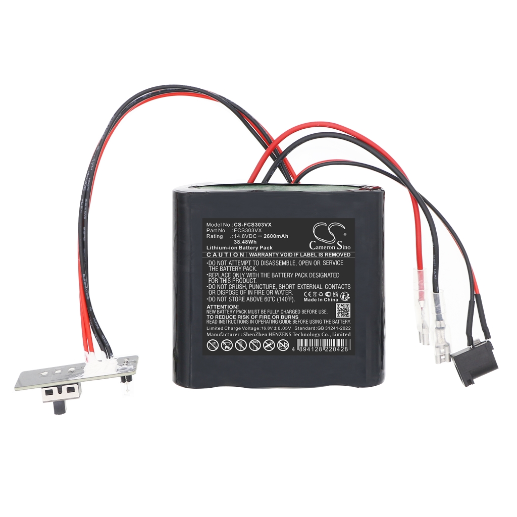Batterijen voor stofzuigers CS-FCS303VX