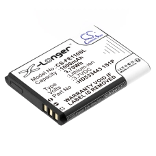 Compatibele batterijvervanging voor Technaxx HD533443 1S1P