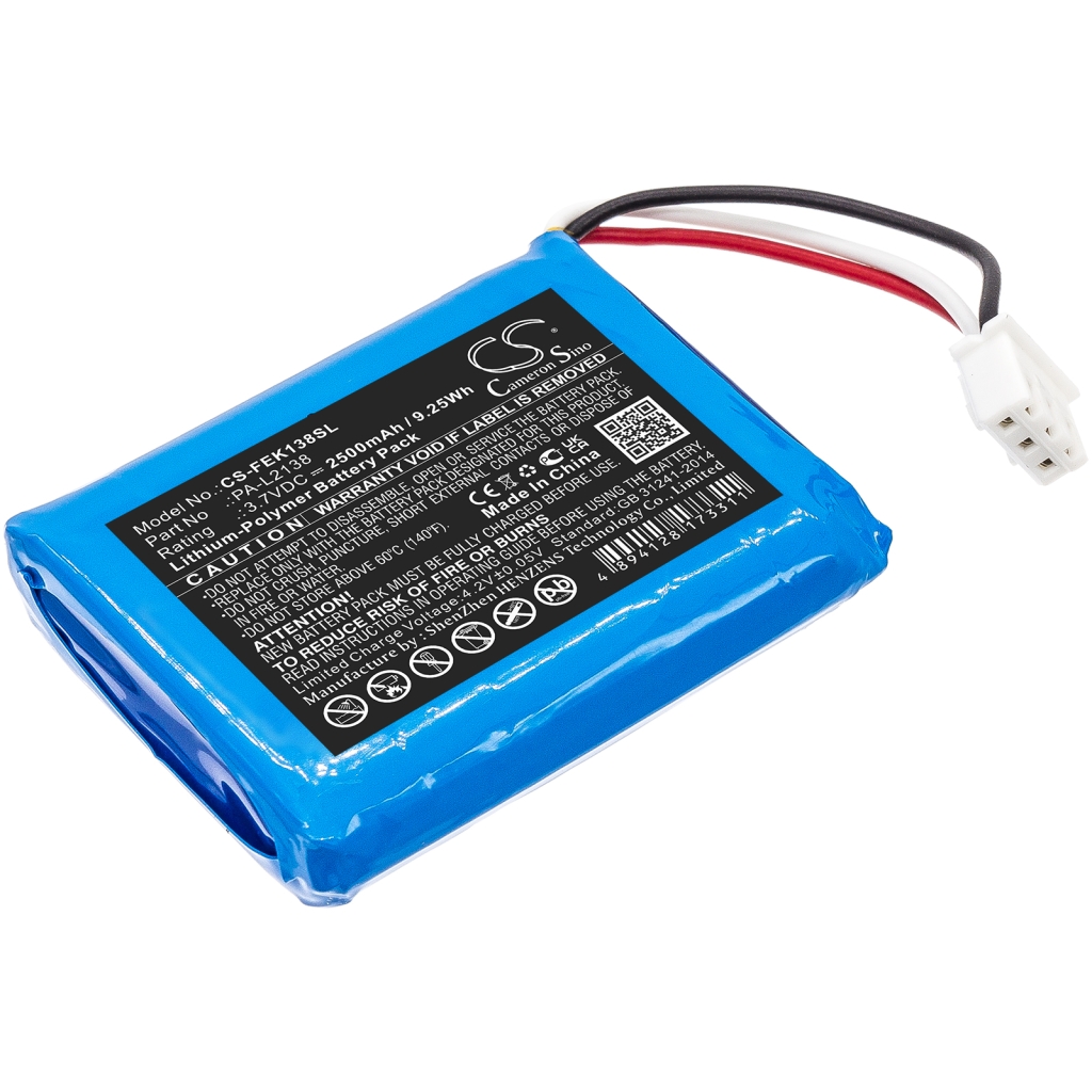 Aangepaste Batterijpakken Fey elektronik CS-FEK138SL