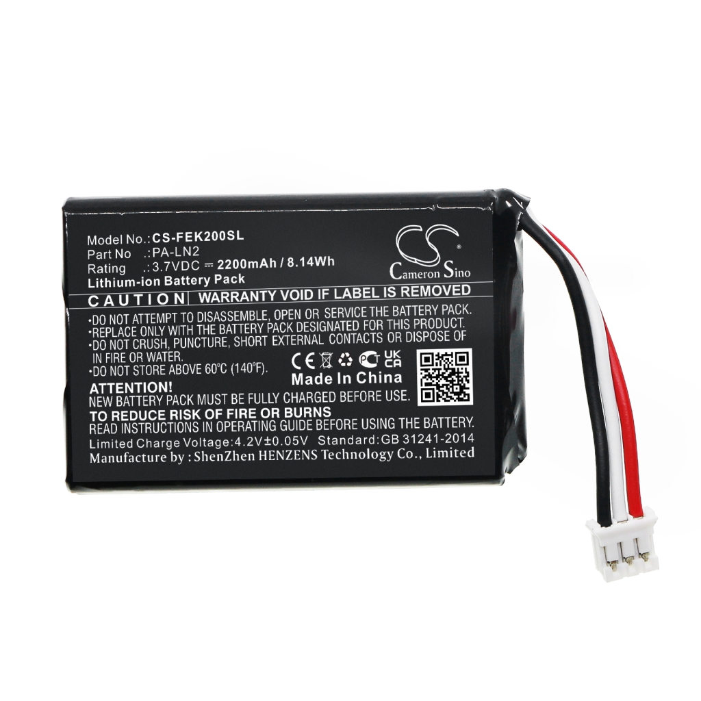 Aangepaste Batterijpakken Fey elektronik CS-FEK200SL