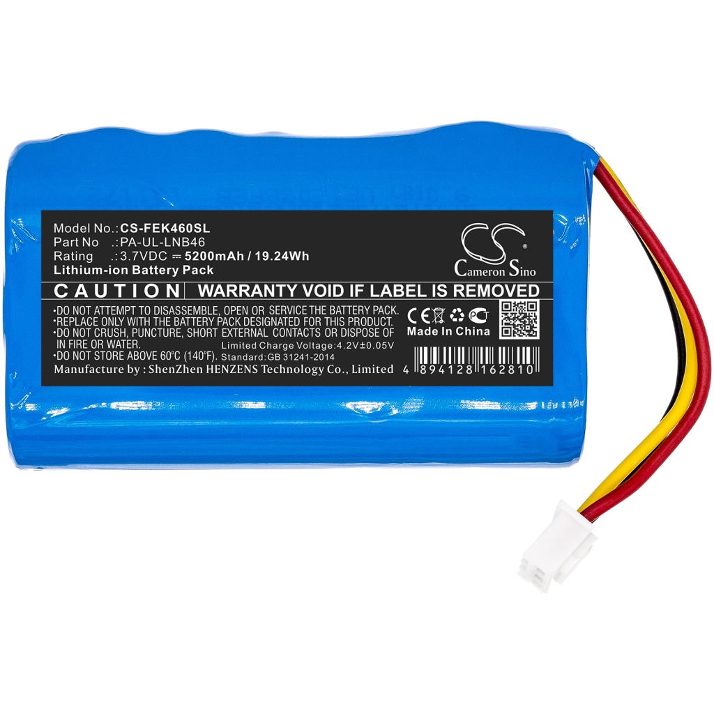 Aangepaste Batterijpakken Fey elektronik CS-FEK460SL