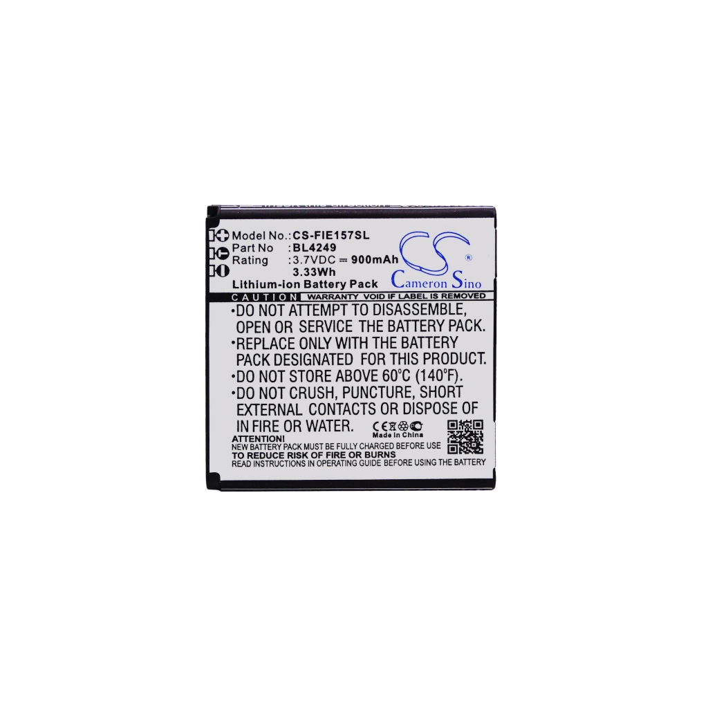 Compatible battery replacement for Fly BL4249