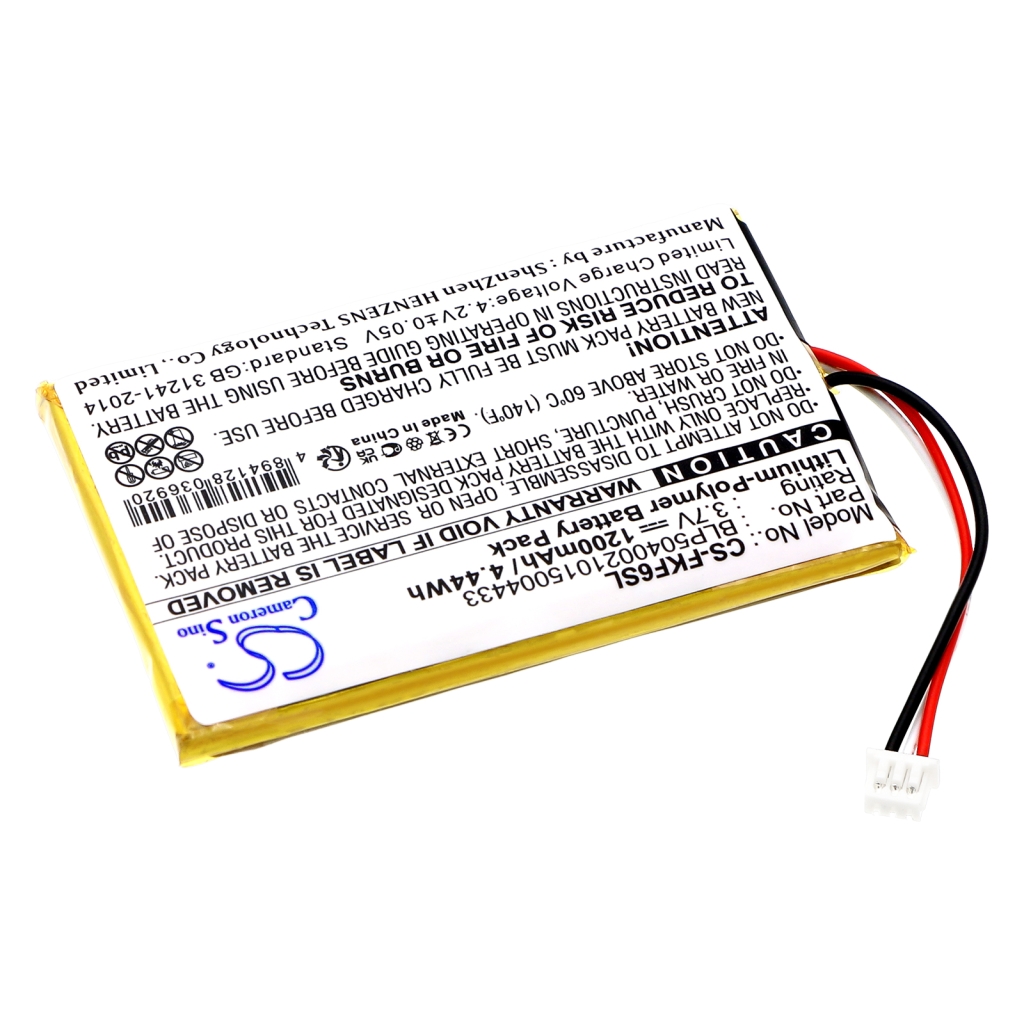 Batterijen GPS, Navigator Batterij CS-FKF6SL