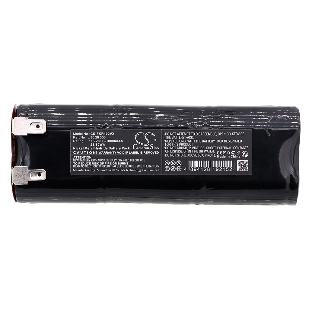 Batterijen voor stofzuigers Inotec CS-FKR102VX