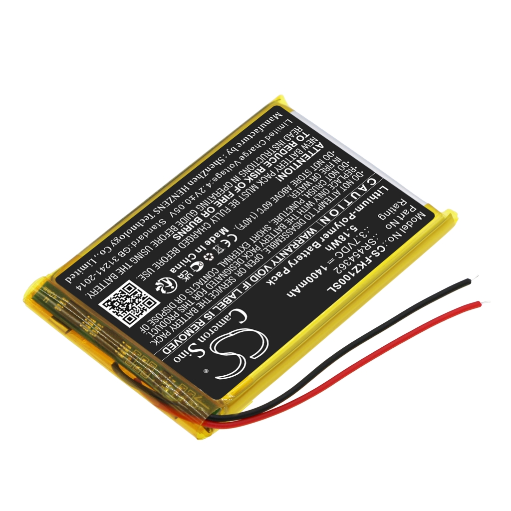 Batterijen GPS, Navigator Batterij CS-FKZ100SL