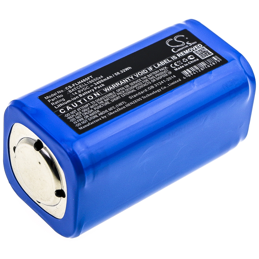 Compatibele batterijvervanging voor Bigblue BATCELL18650X4