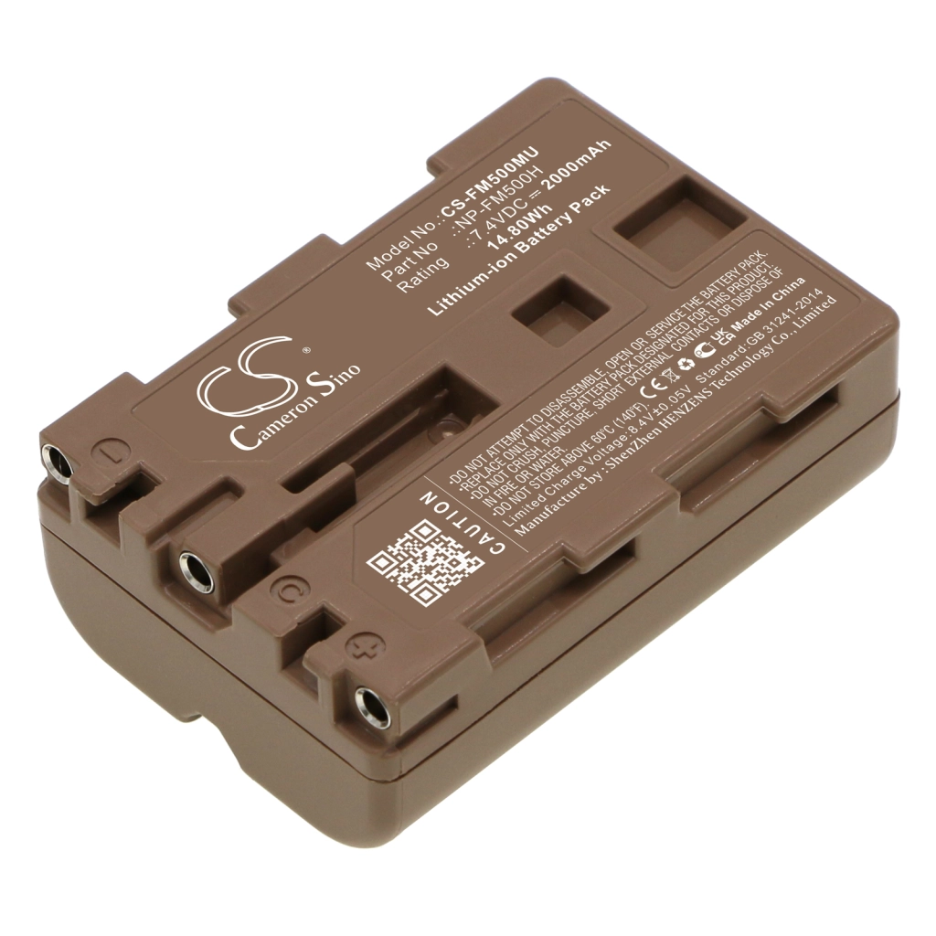 Batterijen Vervangt NP-FM500H