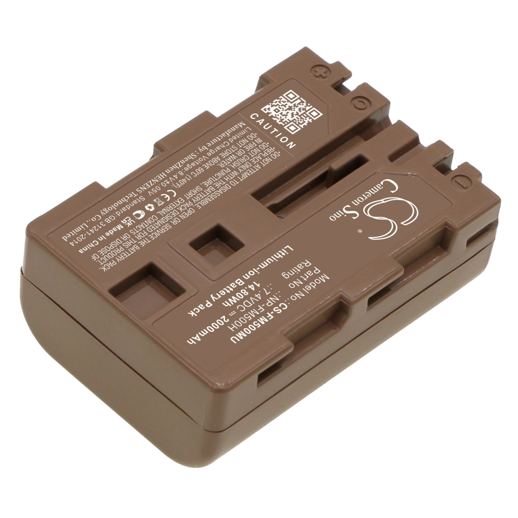 Batterijen Vervangt NP-FM500H