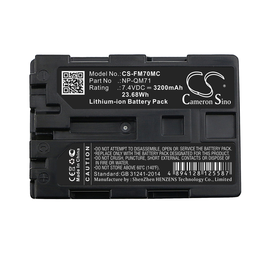 Batterij voor camera Sony CS-FM70MC