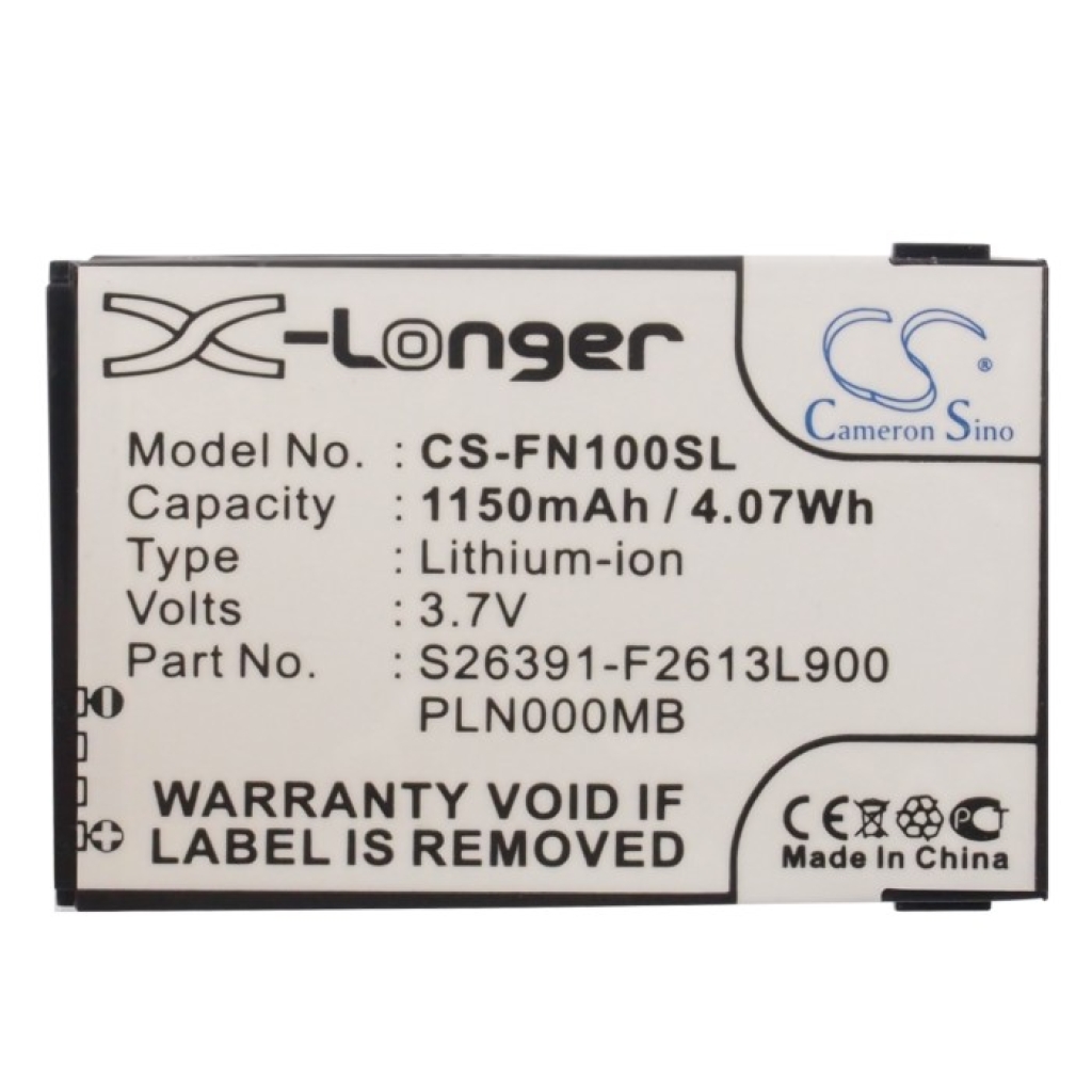Battery compatible with Fujitsu CS-FN100SL