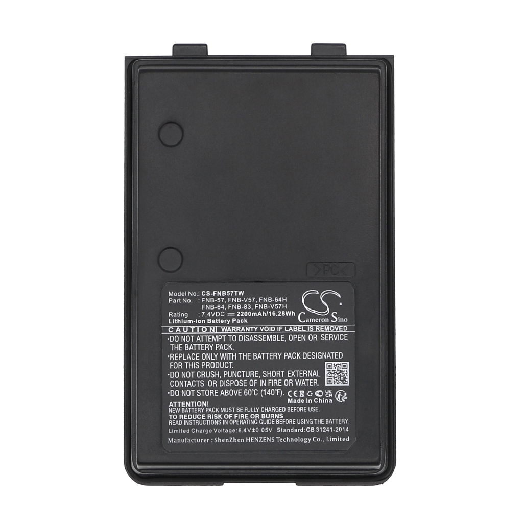 Batterijen Vervangt FNB-64H