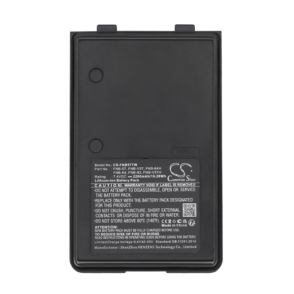 Batterijen Vervangt FNB-83H