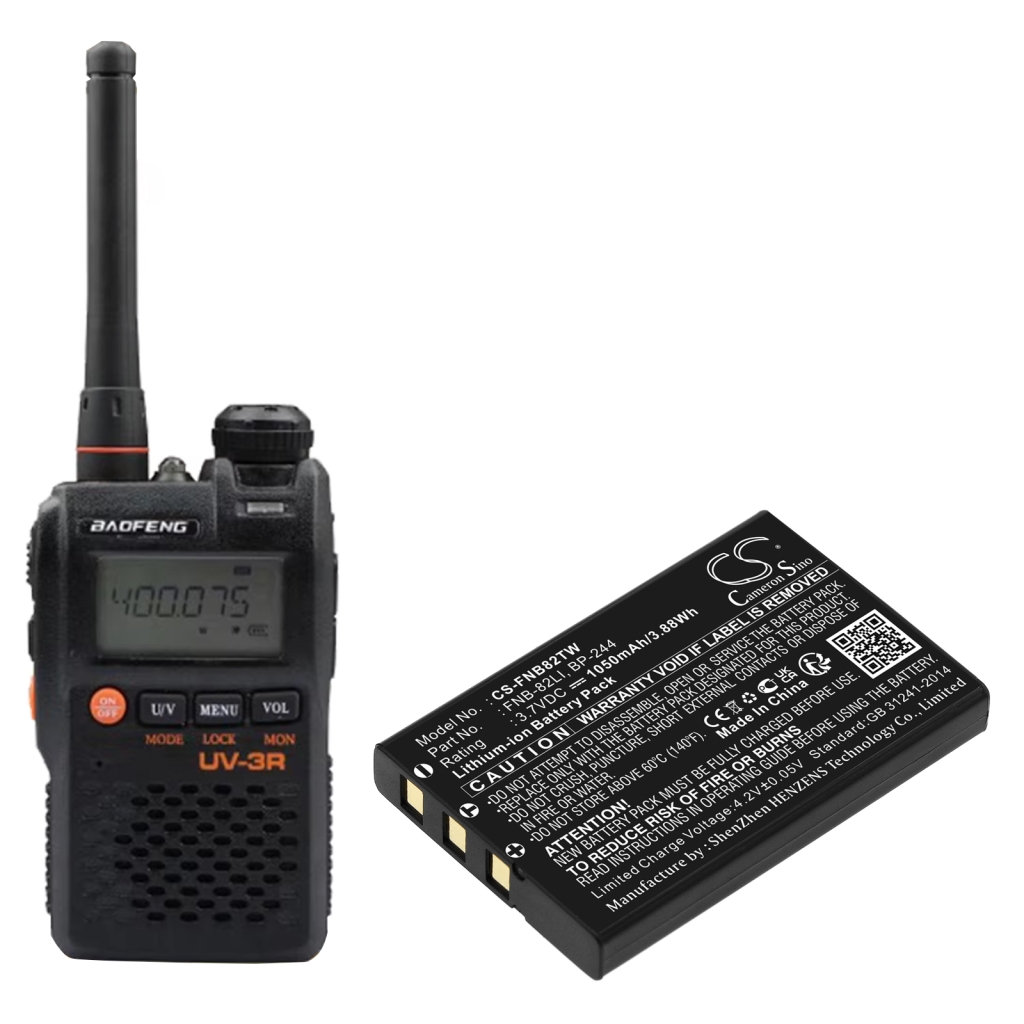 Battery Replaces FNB-82LI