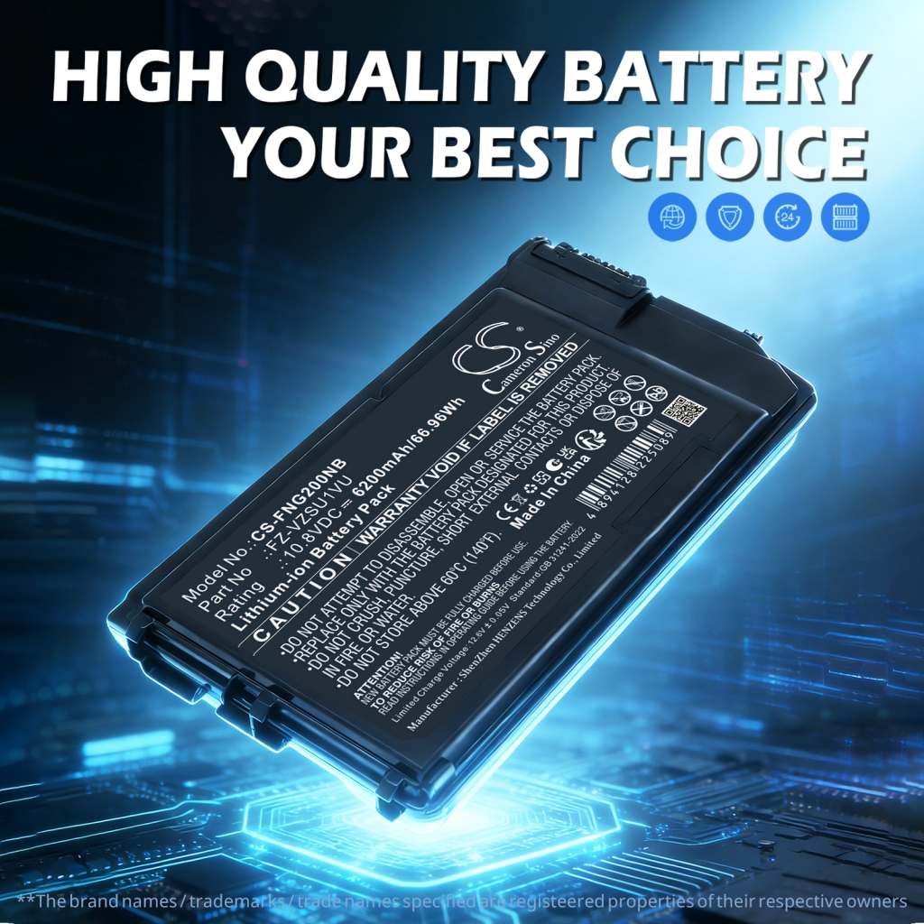 Notebook batterij Panasonic CS-FNG200NB