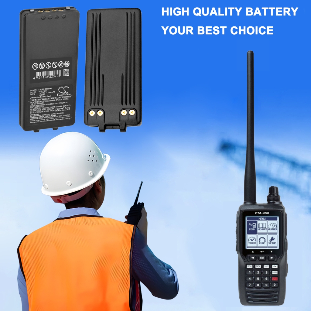 Batterijen Batterij voor tweerichtingsradio CS-FNR450TW