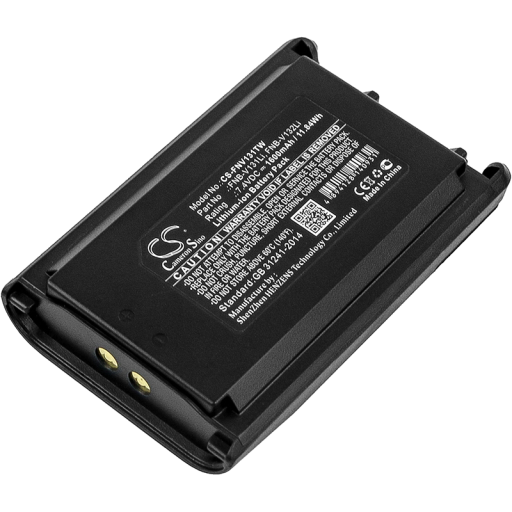 Batterijen Batterij voor tweerichtingsradio CS-FNV131TW