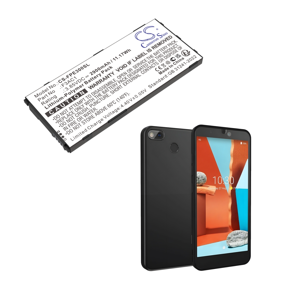Batterij voor mobiele telefoon Fairphone CS-FPE300SL