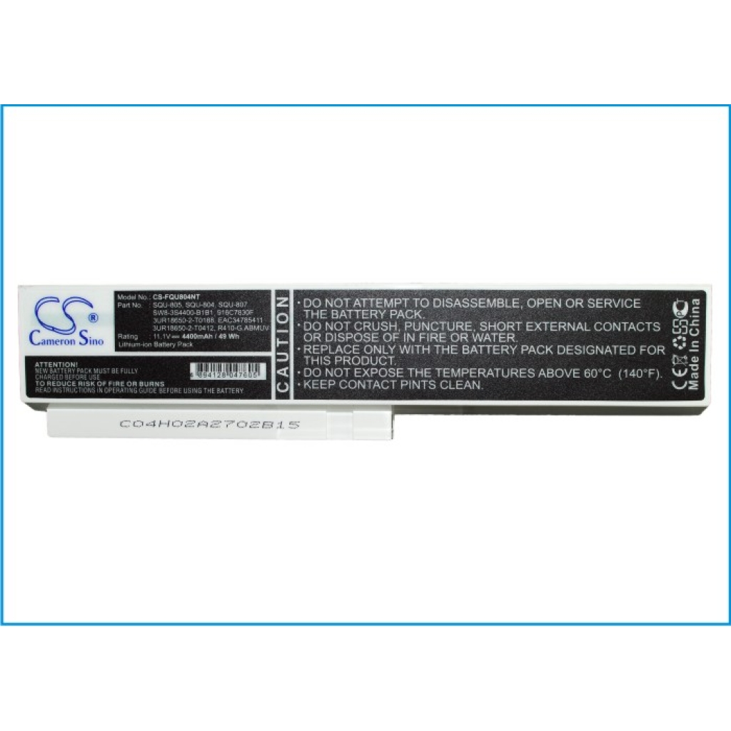 Notebook batterij Quanta CS-FQU804NT