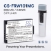 Batterijen compatibel met FrontRow Juno ISM-01 ISM-01 Pass-Around Microphone ITM-01 Pendant Microphone CS-FRW101MC