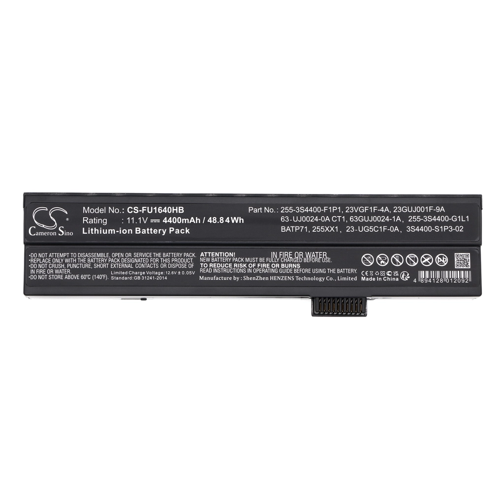 Notebook battery Fujitsu-Siemens Amilo M7405