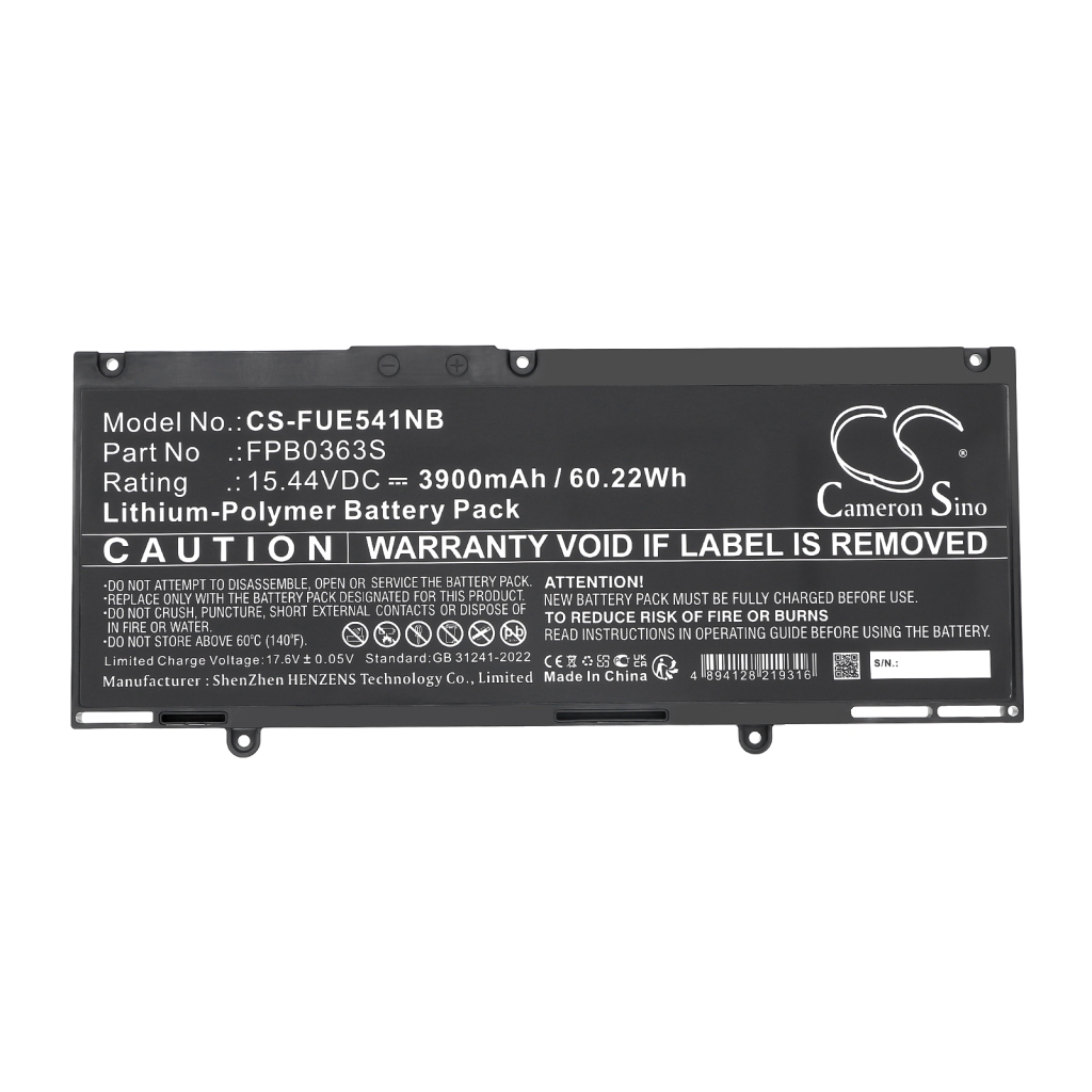 Batterij Vervangt FPCBP594