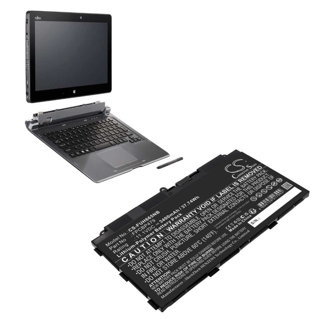 Batterijen Notebook batterij CS-FUH665NB
