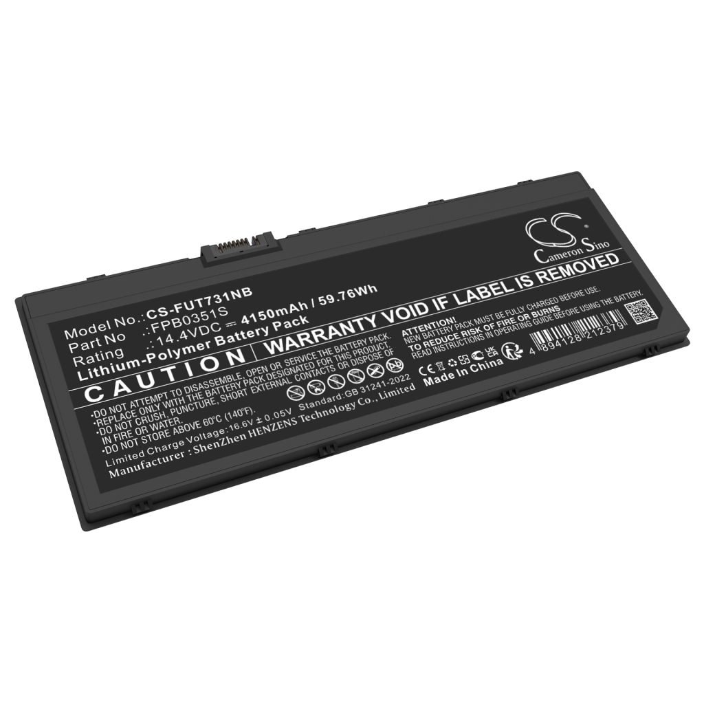Batterijen Vervangt FMVNBP251