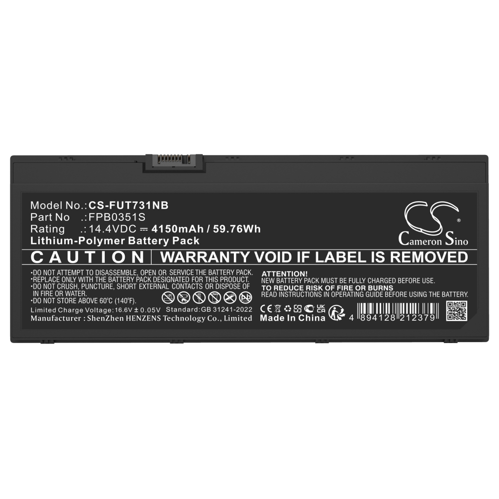 Batterijen Vervangt FMVNBP251