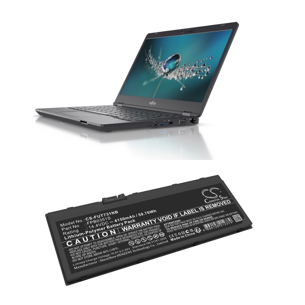 Batterij Vervangt FPB0351S