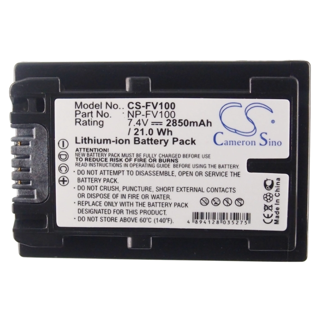 Batterij voor camera Sony DCR-SX44