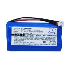Compatible battery replacement for Fresenius 110320-O,179033,179033-R0,179033-R2,88888749...