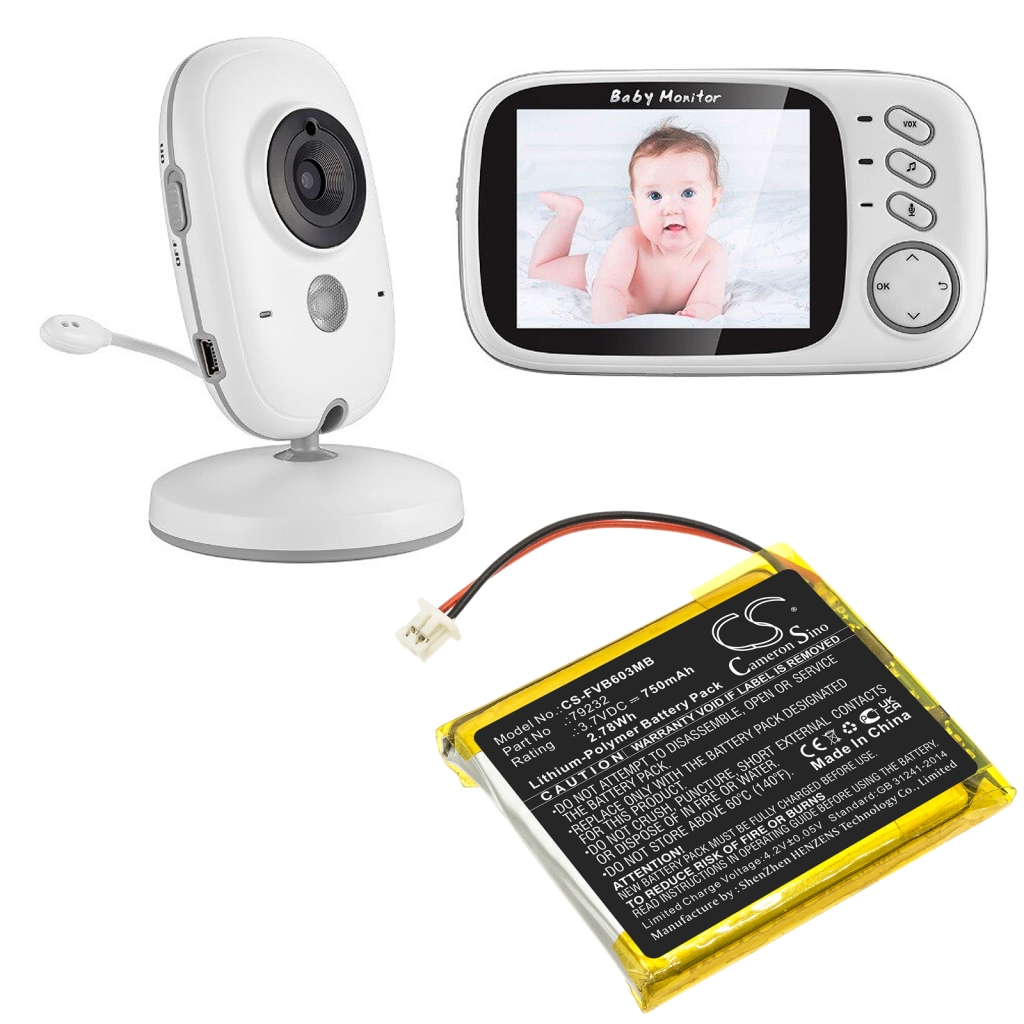BabyPhone Batterij Taktark CS-FVB603MB