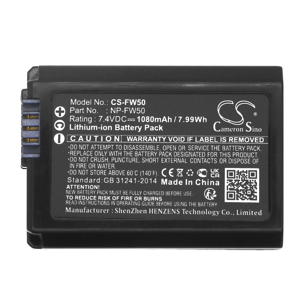 Camera Battery Sony SLT-A55VB