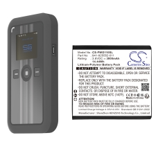 Compatible battery replacement for Franklin Wireless 941-925552-011