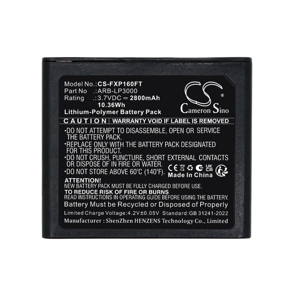 Battery compatible with Fenix