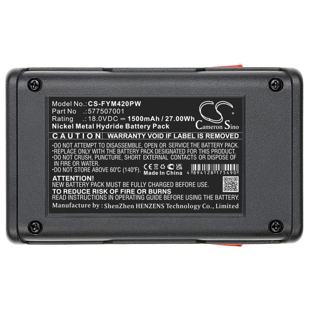 Batterij voor elektrisch gereedschap Flymo SimpliStore 300